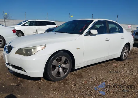 2005 BMW 525I from USA, damaged, VIN WBANA53515B862093